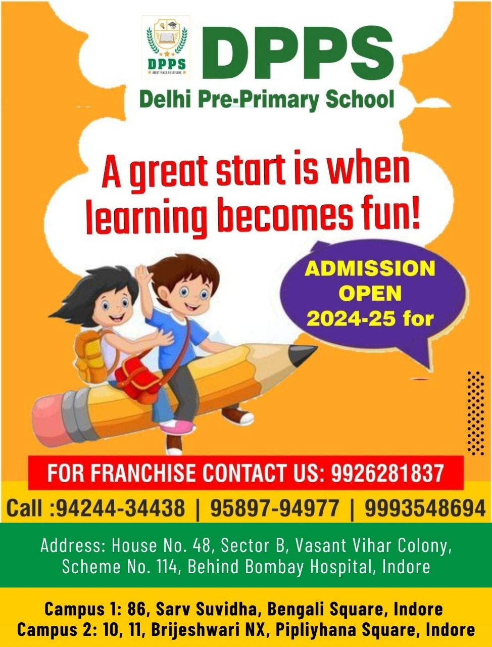 Best Nursery School in Indore